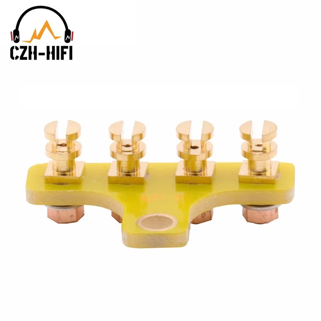 1PC TURRET BOARD 4-Post FR4 Tag Strip Lug Board Terminal for HiFi Audio AMP DIY