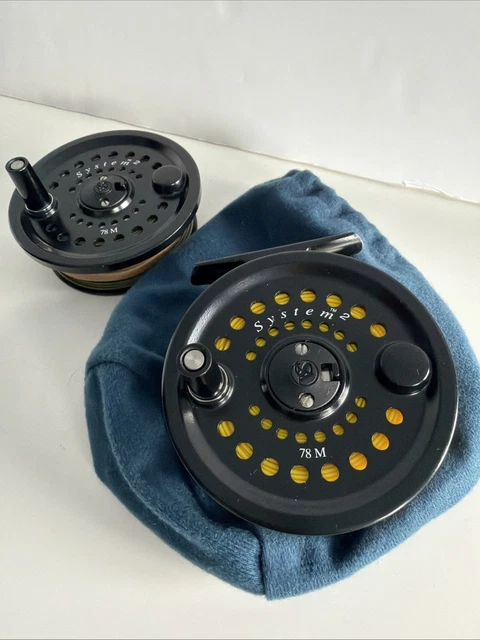 british fly reel modula 95 titanium BFR MODULE 95 Fly Reel With Four Spare Spools ( Made In England Model ).  £52.70