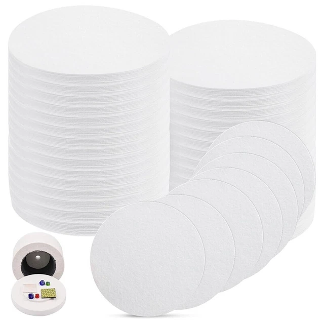 Jagowa 200 Fogli Di Carta Da Forno Rotonda Per Hamburger, 15 Cm Di Diametro, Antiaderente, Impermeabile E Resistente Al Grasso, Adatta A Forno E Microonde