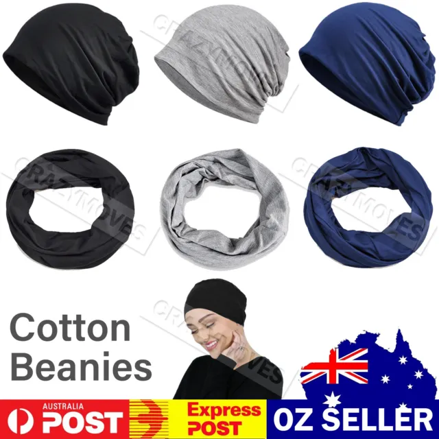 Cotton fabric headwrap Cap Biker Sports Liner Hat or Casual Wearing VIC