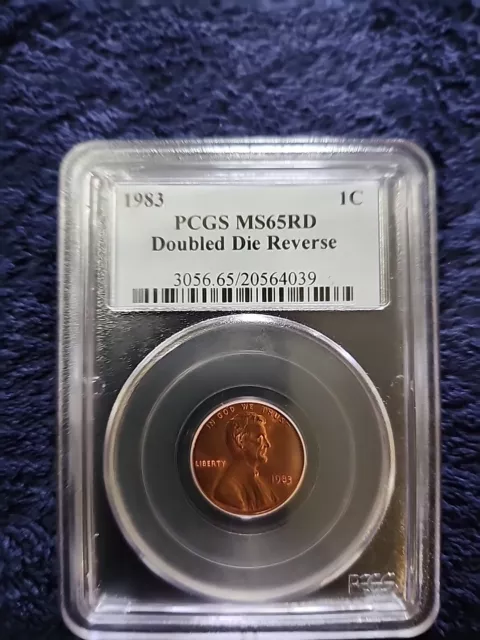 1983-P 1C Lincoln Memorial Cent PCGS MS65RD DDR