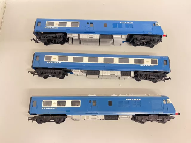 Triang OO Gauge 3 Car Midland Blue Pullman - Unboxed