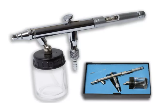 AB-182 Suction Feed Hi-Flow Double Action Airbrush - 0.5mm Nozzle