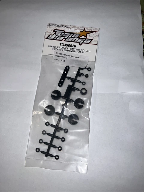 Team Durango TD390026 Batt Holder Bushing Shim works on 16x Cars DEX210 DEX410