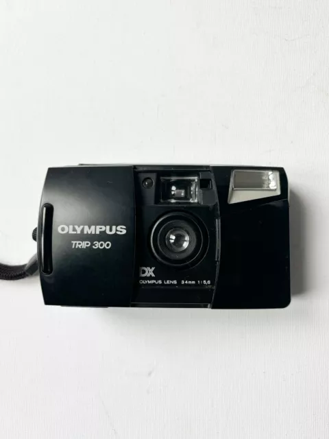 Olympus Trip 300 Vintage Compact 35mm Black 35mm Film Camera