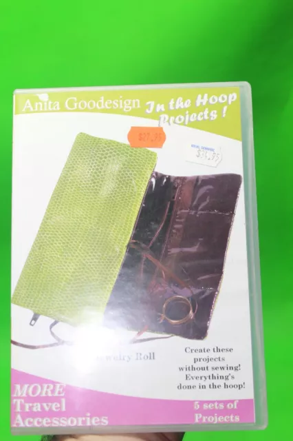 Anita Goodesign Bordado CD Costura Acolchado Diseños Más viajes