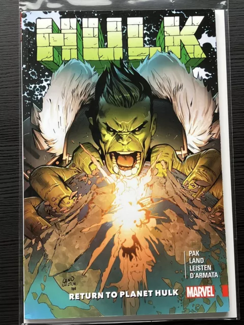 Marvel Comics HULK Return To Planet Hulk Graphic Novel 2018 New Adult