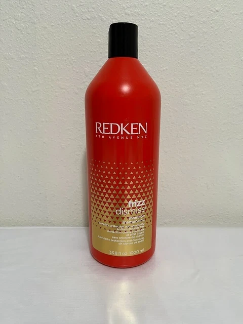 Champú Redken Frizz Dismiss - 33,8 oz protección contra la humedad y suavizado