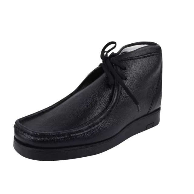 HAMARA JOE Mens Genuine Leather Moc Toe Comfortable Western Casual Chukka Boots