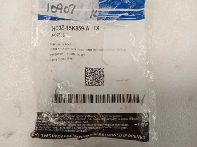 OEM NEW 2015-2018 Ford F-150 Parking Aid Sensor Reverse Proximity  HC3Z-15K859-A