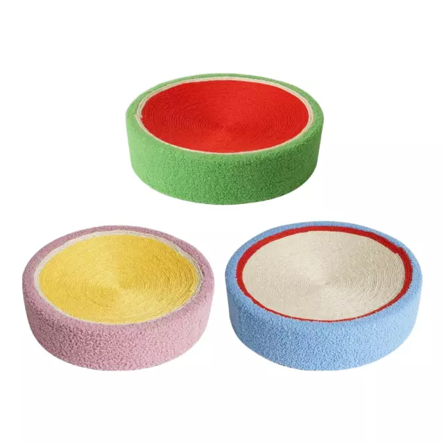 Cat Scratcher Bowl Round Scratch Pad for Furniture Protection Cat Kitty Training