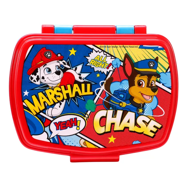 Paw Patrol Comic Kinder Kinder Sandwich Schule Reise Brotdose Tasche, BPA-frei 3