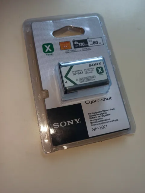 Sony np-bx1 Batterie 1240 mAh - CyberShot Handycam Cyber Shot Action Cam