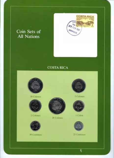 Coin Sets of All Nations Costa Rica