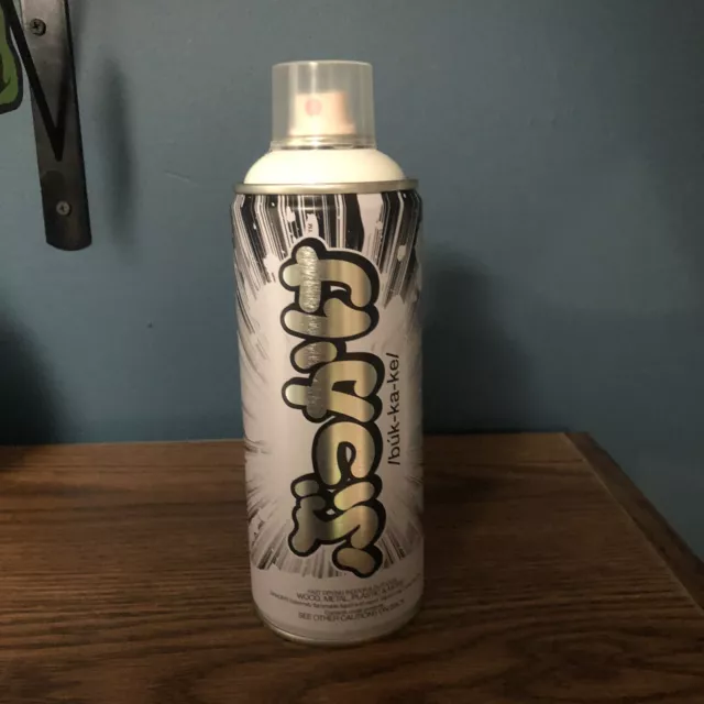 Bukkake Spray Paint Can Snow White Janky OG Slick x Superplastic Sold Out Rare