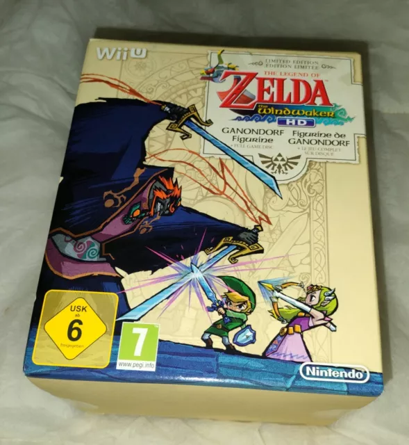 LIMITED EDITION ZELDA WIND WAKER HD Nintendo Wii U 32GB Premium Console PAL  NEW!