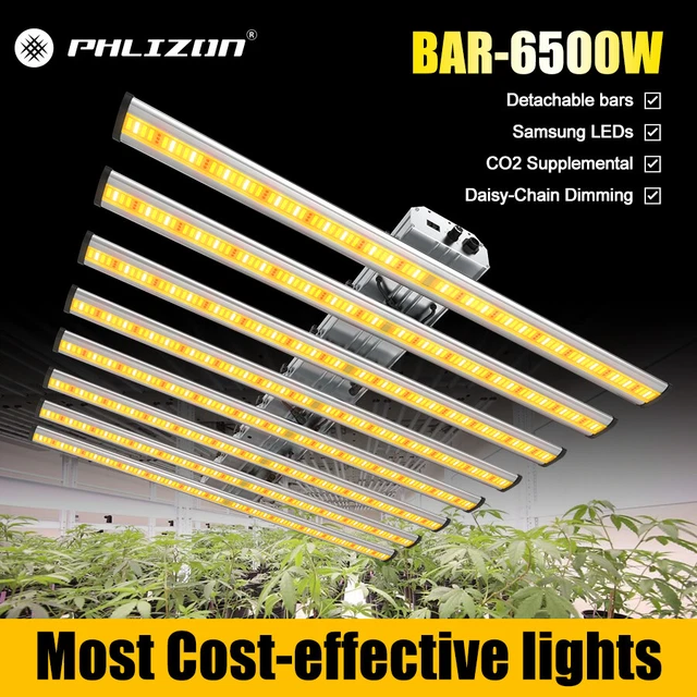 PHLIZON 640W W/ SAMSUNG LED Grow Light Vollspektrum Commercial Indoor ...