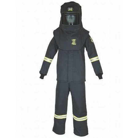 Oberon Tcg3b-L Tcg25™ Series Arc Flash Hood, Coat, & Bib Suit Set