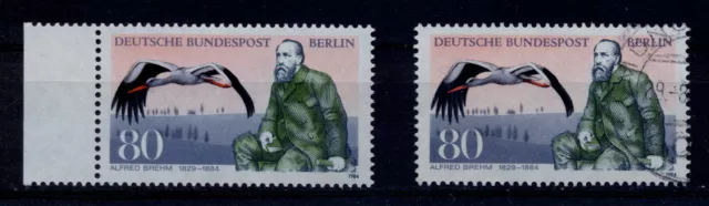 Berlin 722 postfrisch und gestempelt Erhaltung s. Scan