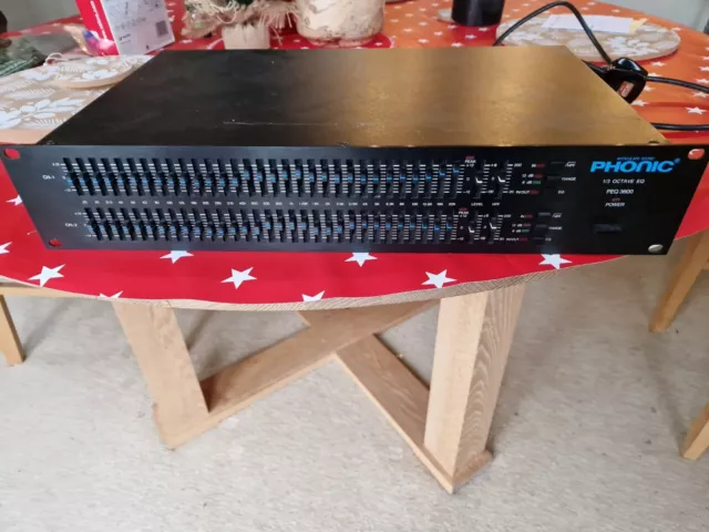 Articulate Sound Phonic 1/3 Octave Equaliser PEQ 3600