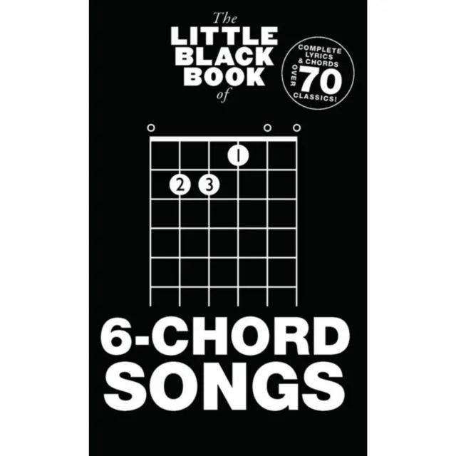 Wise Publications The Little Black Book Of 6-Chord Songs