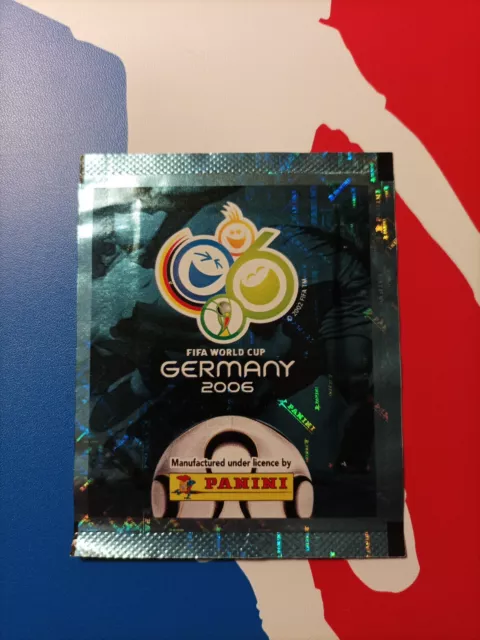 RARE Pochette Panini shiny Brillante WORLD CUP 2006 GERMANY bustina, packet tute