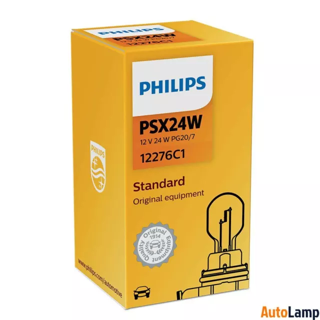 PHILIPS PSX24W Standard signalisation Feu de brouillard 12276C1 Single