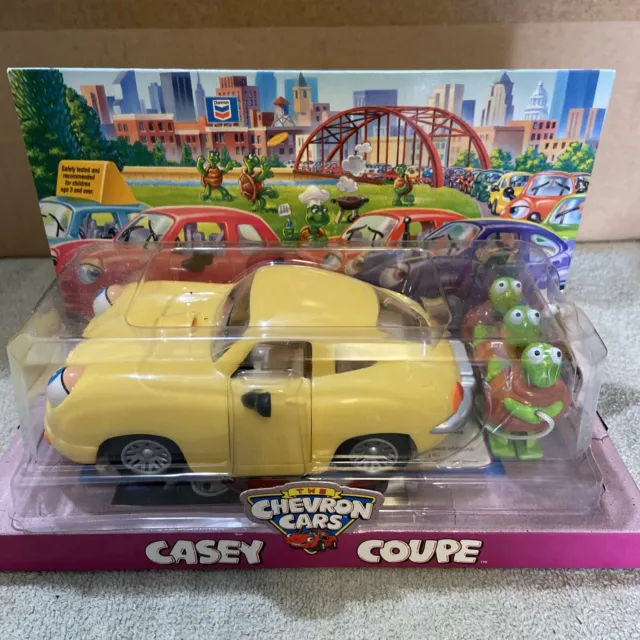 Chevron Cars Casey Coupe Retired Car 1999 with 3 Turtles Collectors Car NEW