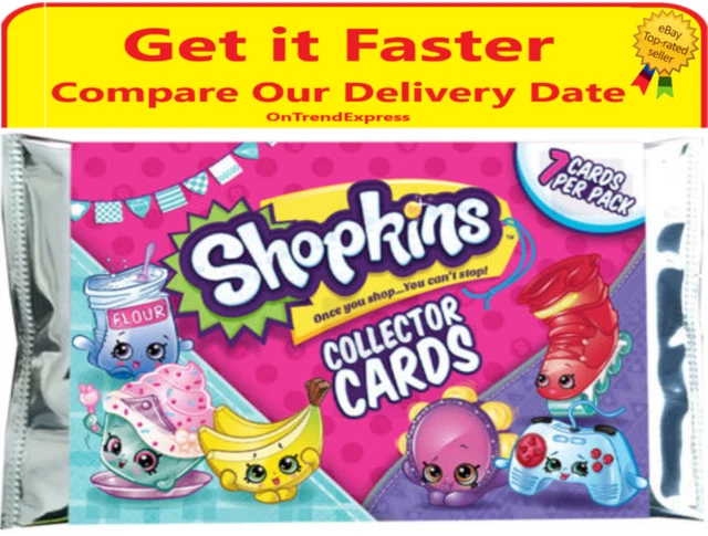 SHOPKINS SEASON SERIES 7 Collector Trading Cards Starter Pack - Album + 2  Packs $24.95 - PicClick AU