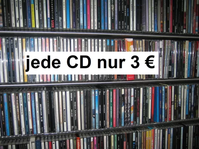 Verschiedene CD's INTERNATIONAL A-Z Auswahl Sammlung Rock Pop Jazz jede CD 3 €**