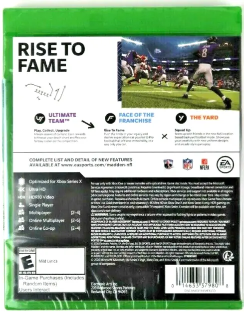 Madden NFL 21 - Microsoft Xbox One - Sealed 2