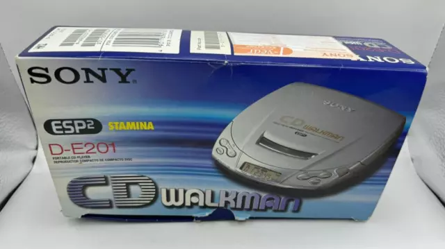 *HH* Rare Walkman Portable CD Player Sony D EJ360 Compact Disc CD Player