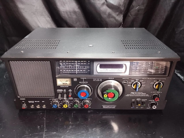 RECEPTOR DE RADIO de onda corta National RJX-4800D Proceed 4800D