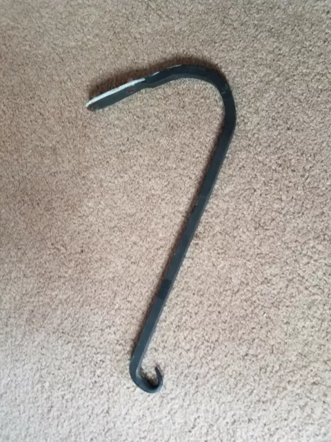 Black Strong Wrought Iron Hook for Indoor or Outdoor  Plants BirdFeeders