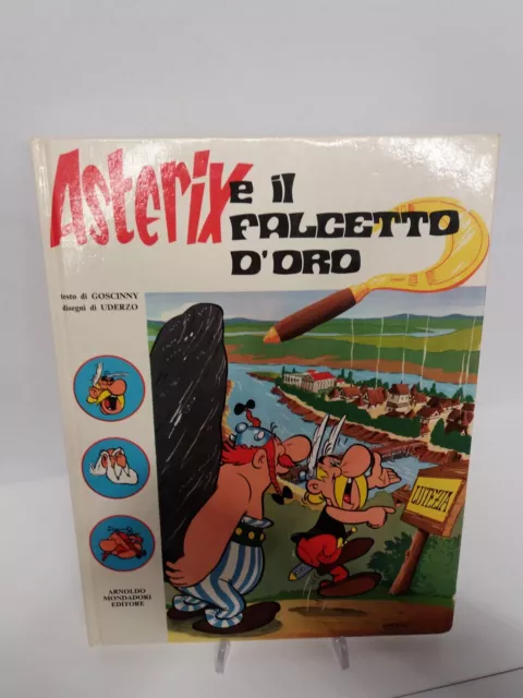 ASTERIX e IL FALCETTO D'ORO  II edizione 1970 Mondadori Volume n. 8  CL1