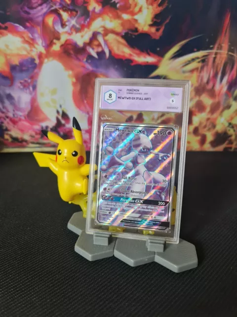 Mewtwo GX - Shining Legends ENG - 72/73 Pokémon 2017 PSA BGS GRAAD NM MINT 8