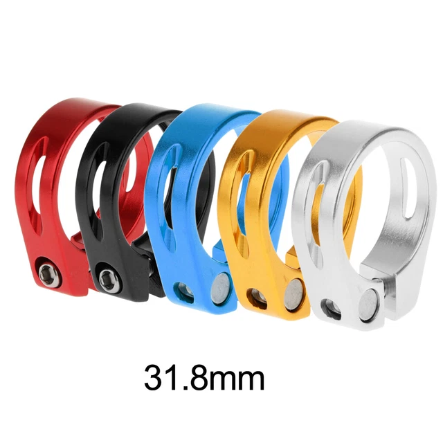 Mountain Road Bike Seat Post Clamp Clips for 27.2/30.8/31.6mm Bicycle Seatpost