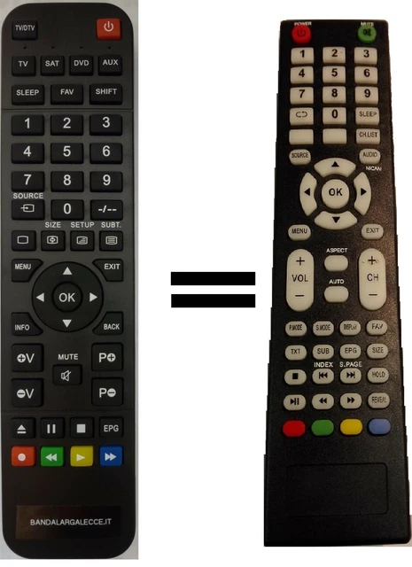 Telecomandi universali per TV e condizionatori - - Ingrosso Coppola Vincenzo s.a.s
