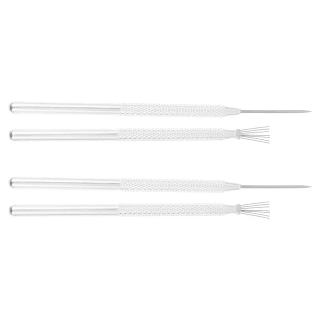 4Pcs Werkzeuge zur Bildhauerei aus Ton Ton Werkzeuge DIY Ton Punch Keramik