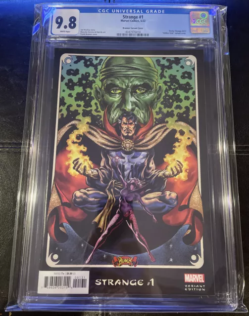 Strange #1 CGC 9.8; 1:100 Brunner Hidden Gem Variant- MacKay Story- Marvel 2022