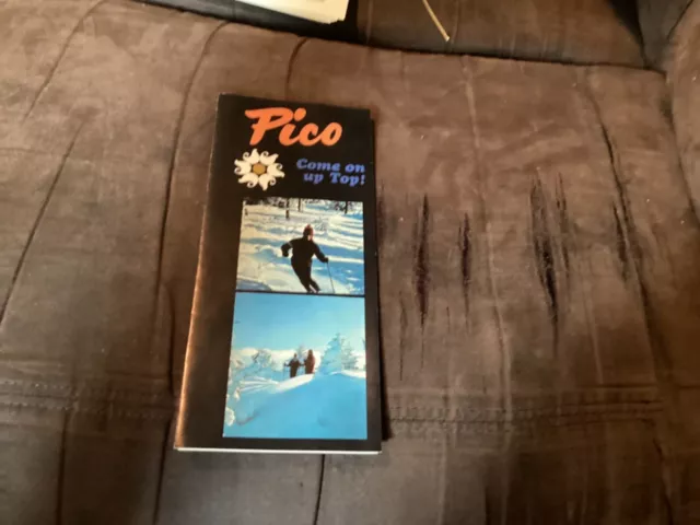 Late 1960s Pico Vermont Ski Brochure
