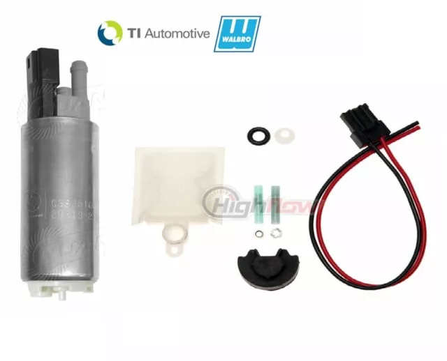 Walbro TIA 350LPH GSS351G3 Performance Fuel Pump Kit fits MAZDA RX-7 FC3S FD3S