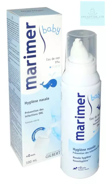 Gilbert Marimer Baby Sea Water Nasal Hygiene 100ml