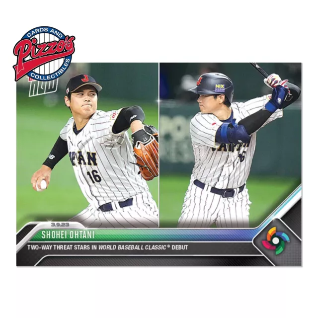 SHOHEI OHTANI 2023 World Baseball Classic TOPPS NOW Card 8 Presale 4
