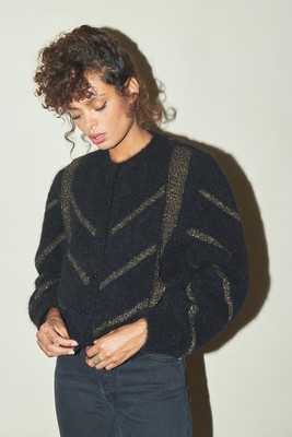 ROUJE TINA PULL Cardigan Taille 36 EUR 