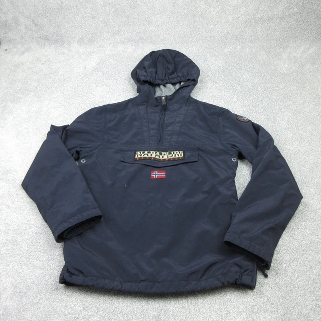 NAPAPIJRI RAINFOREST JACKET Boys 14 Years Navy Winter Fleece Lined Coat 3510 34.99 PicClick UK