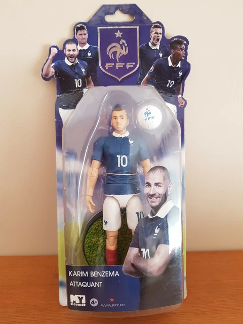 T-shirt Equipe De France Officiel Karim Benzema N°19 - 100% Coton, Taille Homme, Collection FFF - 9