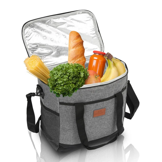 POHOVE 10L Kühltasche Faltbar - Isolierte Lunch Bag Für Picknick & Büro