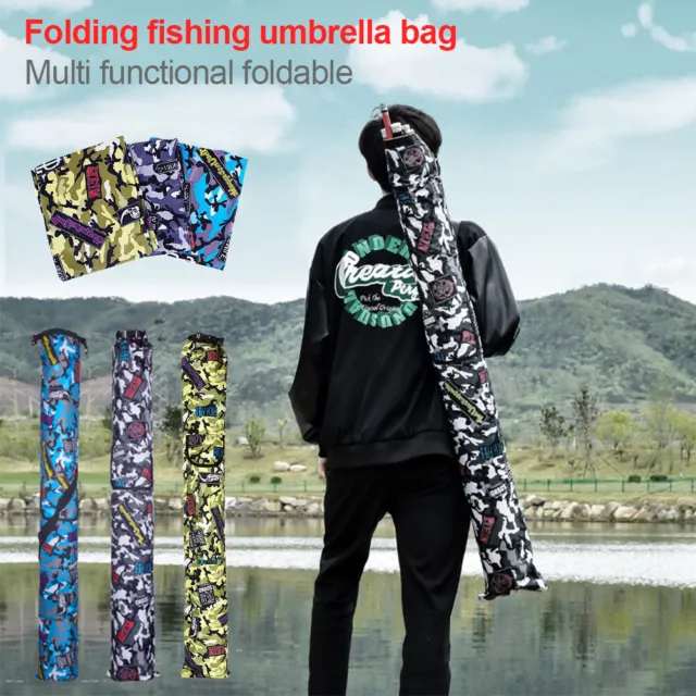 Multifunctional Folding Fishing Rod Bag Storage Bag Fishing Tackle Storage Bag