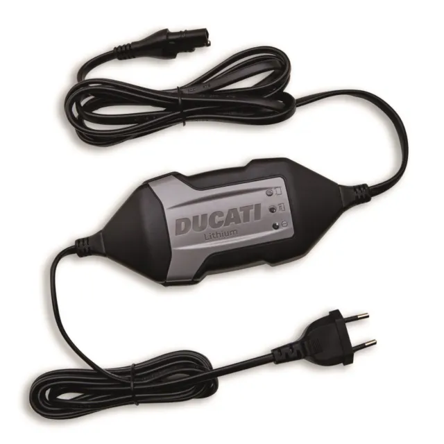 Neues Ducati Lithium Ladegerät inkl. Euro 5 Adapter Artnr. 69929011A